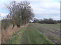 Path to Preston Road near Chadwick Farm