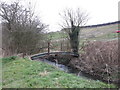 Footbridge over Calow Brook