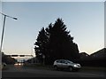 Entering the Handy Cross Roundabout, High Wycombe