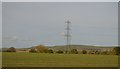 Pylon in a field