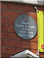 SK5641 : Plaque on 9 Noel Street, Nottingham (Ethel Villas) by SK53