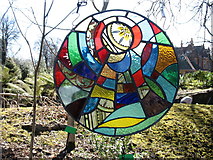 ST5675 : Stained Glass at the sculpture festival by David Purchase