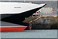 SC3875 : Closeup of the damage to the bow areas of the Manannan following its collision by Richard Hoare