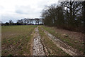 Opencast Way towards Holme Lane