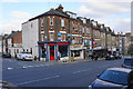 TQ2987 : Row of shops on Highgate Hill by Bill Boaden