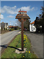 Crowfield Village sign & Stone Street