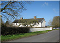 A white house on Station Road