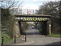 Midland Main Line crosses Manor Road