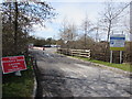 Entrance to Bynea Car Park