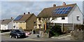 Roof solar panels, Loughor