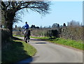 Horse rider on Gypsy Lane