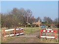 Footpath to Mercer Court from the Trans Pennine Trail