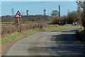 Fiskerton Road heading towards Rolleston