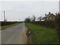 Road at New House Farm