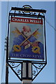 Sign for the Cross Keys, Pulloxhill