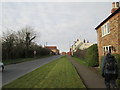 Street  scene  in  High  Catton  village