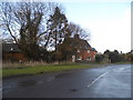 The road from Old Burghclere to Kingsclere