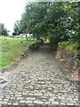 Doldram Lane at the junction with Long Lane, Norland