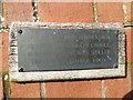 St John the Baptist, Crowle: gate memorial