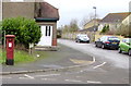 King George V pillarbox on a Pucklechurch corner