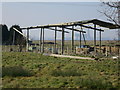 Derelict pole barn, Poot Lane