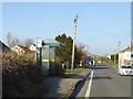 Bus shelter, Church Road, Pencoys