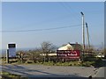 Entrance to riding school