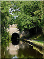 Canal and tunnel north of Chirk, Wrexham