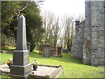 SN2231 : St Brynach's Churchyard, Llanfyrnach by welshbabe