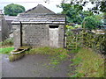 Gate on a footpath at New Longley Lane, Norland