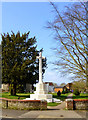 Abbots Langley War Memorial and churchyard