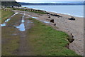 Eroded track at Beesands