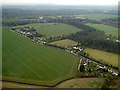 Great Hallingbury from the air