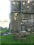 SH4149 : Old stone sundial at St Beuno's Church by Eirian Evans