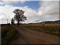 Farm road to North Mains of Baldovan