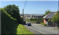 Downhill and west on Kiln Close Lane, Instow