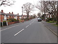 Church Lane - viewed from Railway Bridge