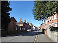 Looking north-northeast up Kings Road