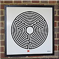 Eastcote tube station - Labyrinth 37