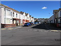 Eastern end of Cedric Street, Llanelli