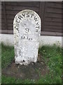 Milestone - Aberystwyth 9