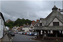 SS9943 : Dunster Yarn Market and Castle by Helen