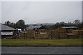 Timber yard in Moreton Business Park