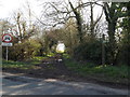 TM1556 : Green Way Byway to Pettaugh Lane by Geographer