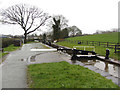 Grindley Brook Locks on the Llangollen Canal