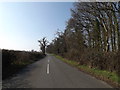 TM1856 : B1077 Helmingham Road, Helmingham by Geographer
