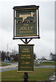 Sign for the Jolly Drovers, Leadgate