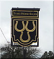 Sign for the Three Horseshoes, Maiden Law