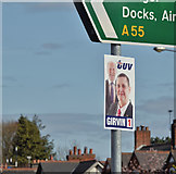 J3873 : Assembly election poster, Knock, Belfast - April 2016(1) by Albert Bridge