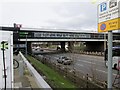 M1  northbound  at  Leicester  Forest  East